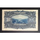Kingdom of Serbo-Croatian-Slovenian 10 Dinara 1920 F