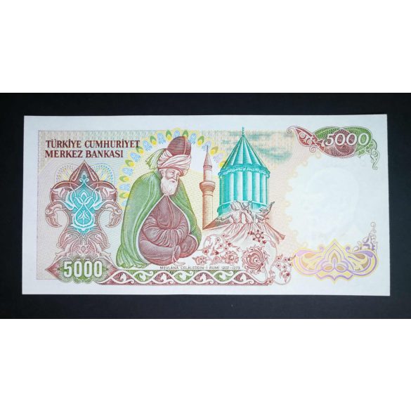 Turkey 5000 Líra 1985 UNC