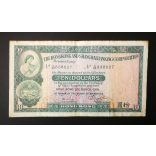 Hong Kong 10 Dollars 1981 F HSBC 