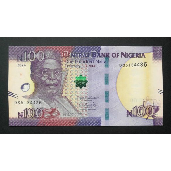 Nigéria 100 Naira 2024 UNC