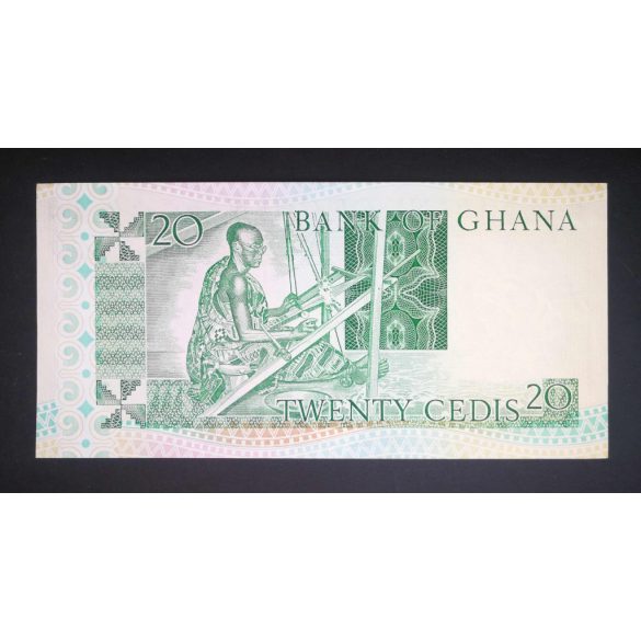 Ghana 20 Cedis 1982 AUNC-