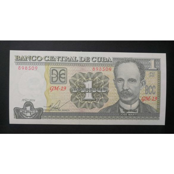 Cuba 1 Peso 2016 UNC