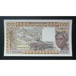 Nyugat-afrikai Államok Togo 1000 Francs 1985 XF+
