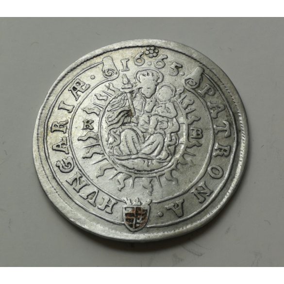 Austria Hungary Leopold I. (1657-1705) 15 Krajcar 1665 KB silver