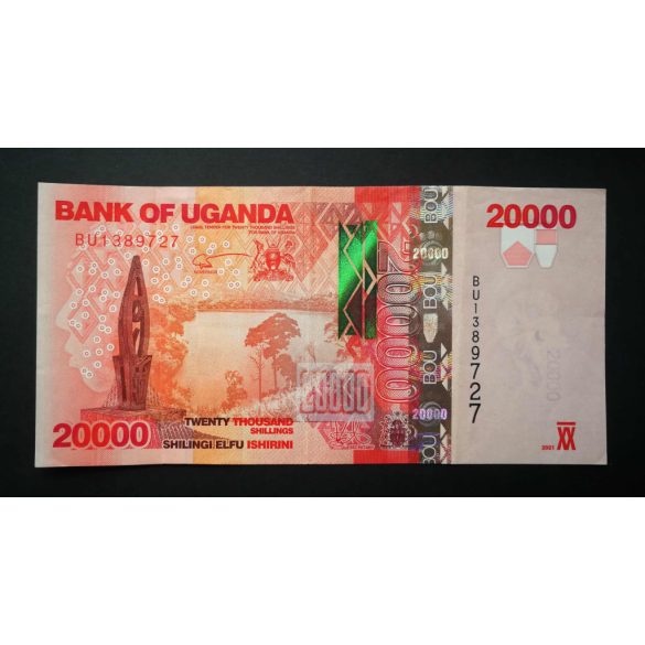 Uganda 20000 Shillings 2021 VF