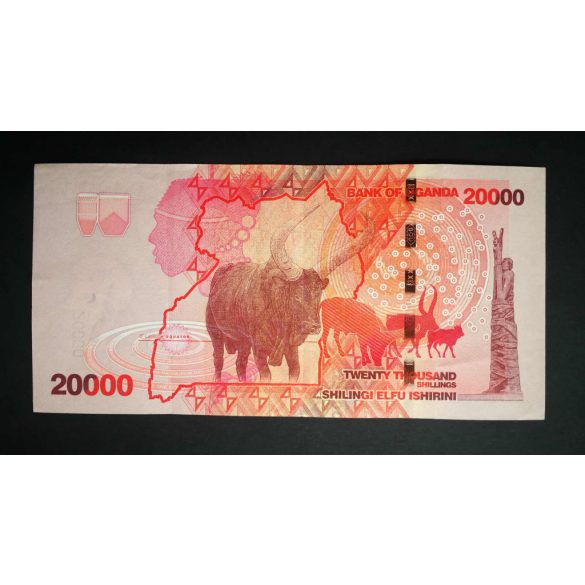 Uganda 20000 Shillings 2021 VF