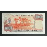 Argentína 10000 Pesos 1982 Unc-