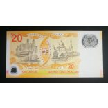 Singapore 20 Dollars 2007 UNC