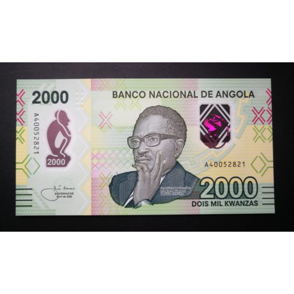 Angola 2000 Kwanzas 2020 Unc