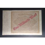Germany 1 million Mark 1922 VF