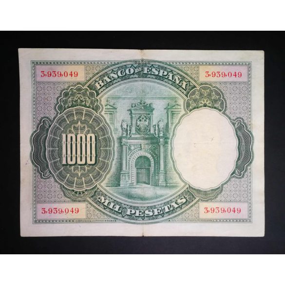 Spain 1000 Pesetas 1925 VF