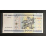 Belarus 1000 Rubles 2000/15 UNC-