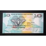 Papua New Guinea 10 Kina 1998 UNC