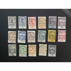 Magyarország 1913 Árvíz Budapest bélyegzés J