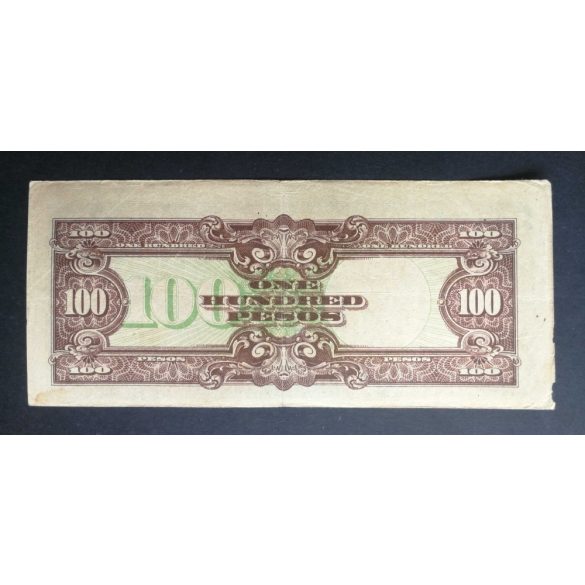 Philippines Japanese Occupation 100 Pesos 1944 F-