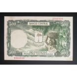 Equatorial Guinea 500 Pesetas Guineanas 1969 VF