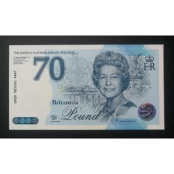 England 70 Pounds 2022 Unc