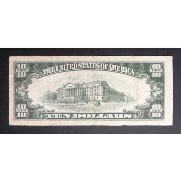 USA 10 Dollars 1934 F