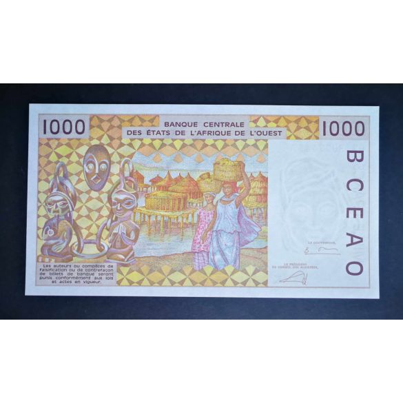 West African States Senegal 1000 Francs 2002 Unc