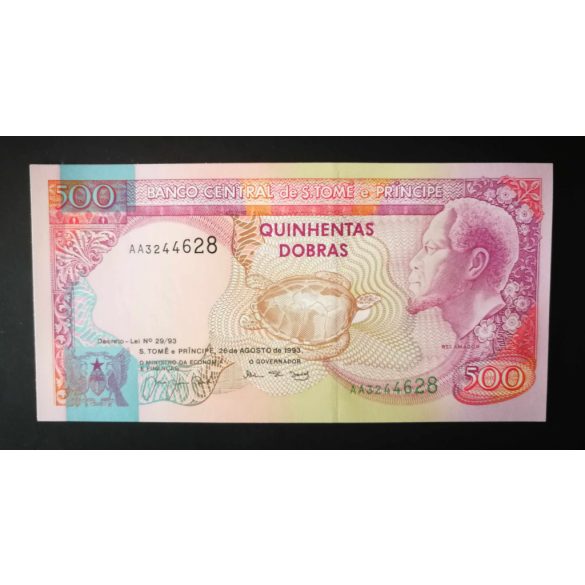 Sao Tome and Principe 500 Dobras 1993 UNC
