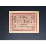 Austria 10 Heller 1920 Unc- Senftenbach 