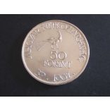 Hungary 50 Forints 1967 in memory of Zoltán Kodály silver