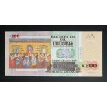 Uruguay 200 Pesos 2019 Unc 