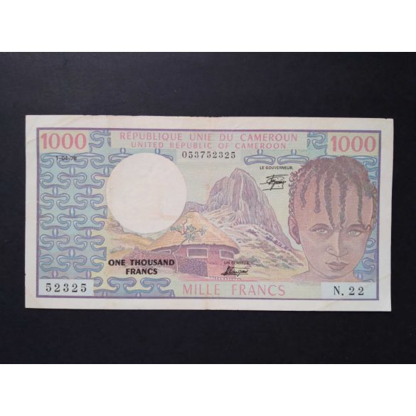 Kamerun 1000 Francs 1978 VF