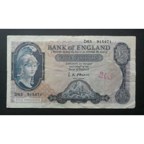 Anglia 5 Pounds 1957 F