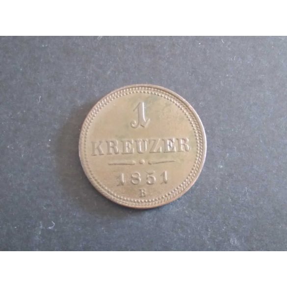 Hungary 1 Krajcár 1851 B XF