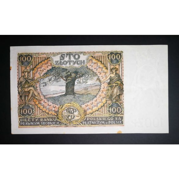 Poland 100 Zlotych 1934 VF