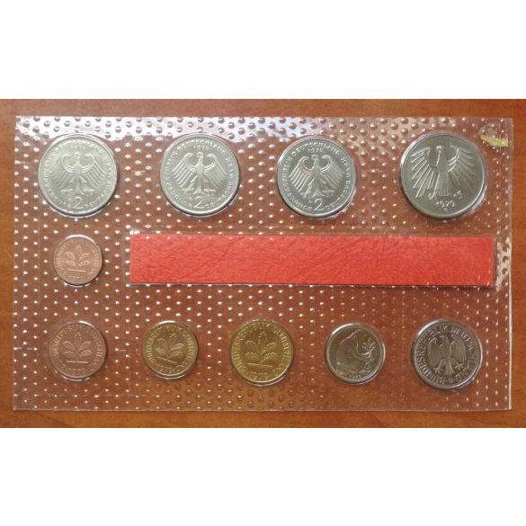 Németország 1979 10 db-os forgalmi sor UNC