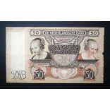 Netherlands 50 Gulden 1941 F-