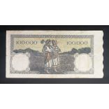 Romania 100000 Lei 1946 VF