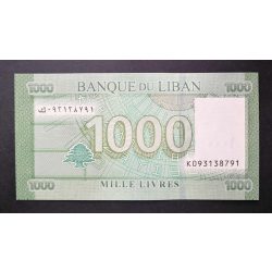Lebanon 1000 Livres 2016 Unc