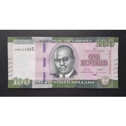 Libéria 100 Dollars 2022 Unc-