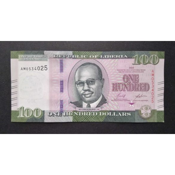 Liberia 100 Dollars 2022 Unc