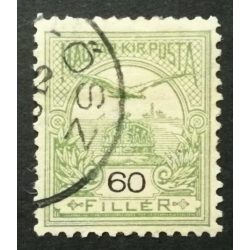 Hungary 1900 TURUL 60 F. perf. 12 : 11 3/4 (NAGY)-ŐSZ used