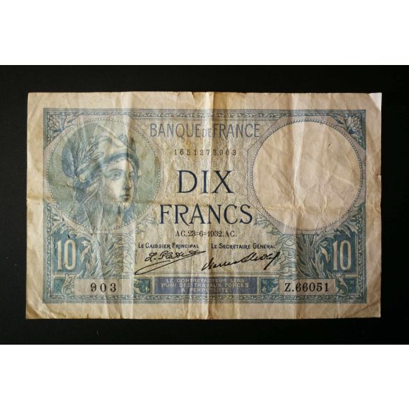 France 10 Francs 1932 F