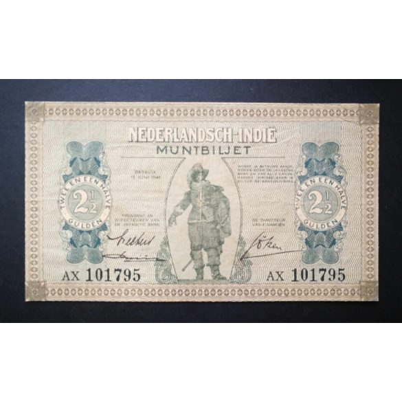 Holland India 2,50 Gulden 1940 F-