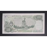 Argentina 500 Pesos 1982 Unc