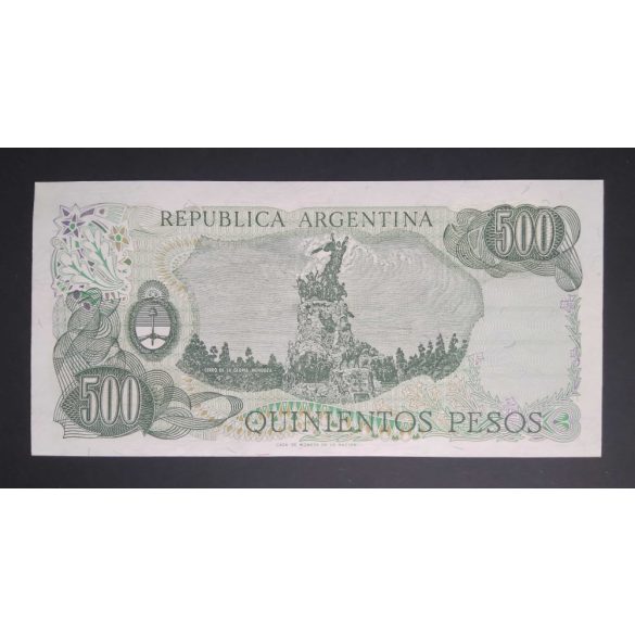 Argentina 500 Pesos 1982 Unc