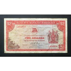 Rhodesia 2 Dollars 1971 F