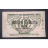 Germany 100 Million Mark Speyer 1923 F 