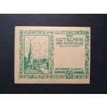 Austria 20 Heller 1921 Unc- Zwettl 