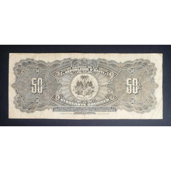 Haiti 50 Gourdes 1986 F