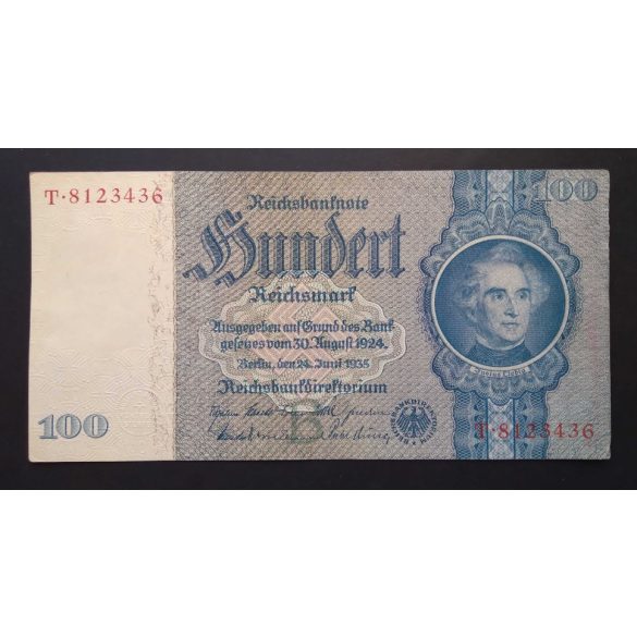 Germany 100 Reichsmark 1935 XF