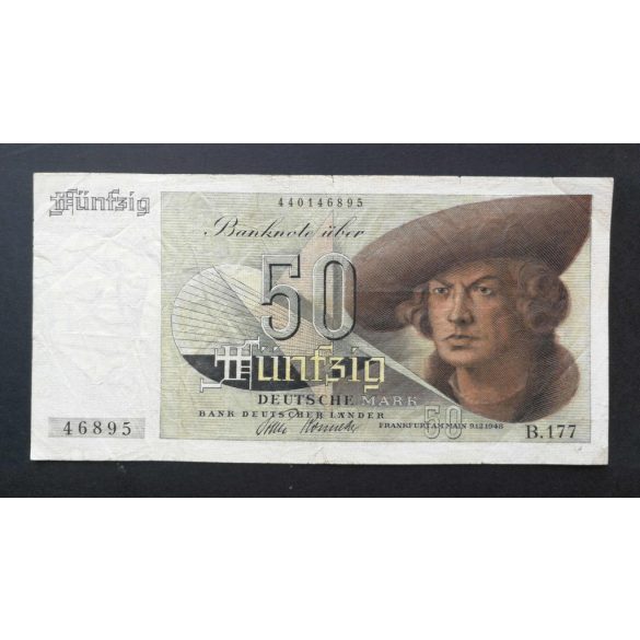 Németország 50 Mark 1948 F