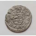 Hungary Leopold I. Denar 168? 0,499 g silver