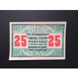 Austria 25 Heller 1920 Unc Pupping, Schaumburg 